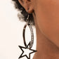 Superstar Showcase Black Earring
