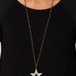 Superstar Stylist Brass Necklace