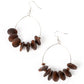 Surf Camp - Brown Earring