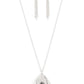 Surrealist Sparkle - Silver Necklace
