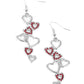 Sweetheart Serenade - Red Earring