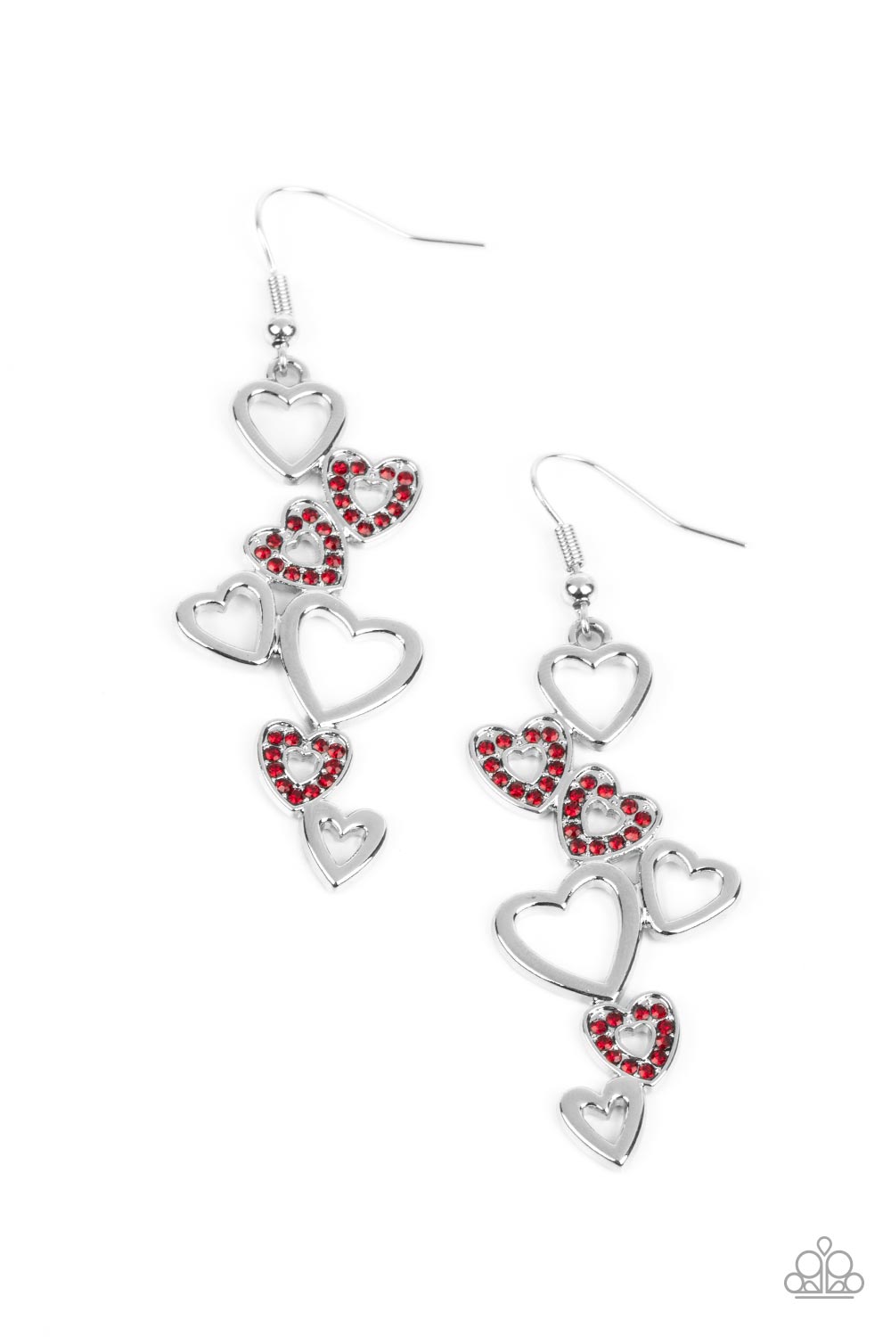 Sweetheart Serenade - Red Earring