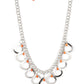 TEAR-rifically Twinkling - Orange Necklace