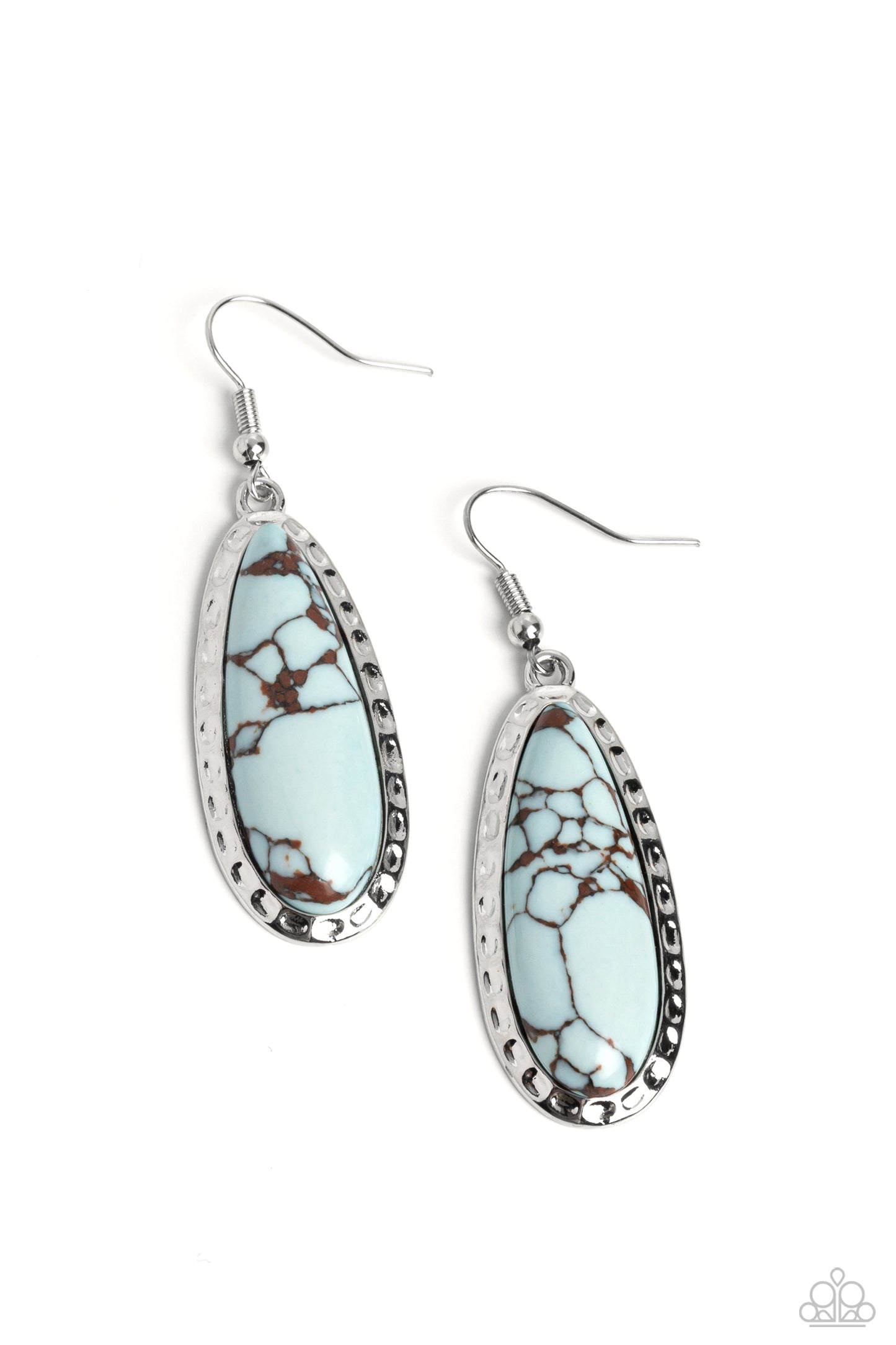 TEARDROP-Dead Dynasty - Blue Earring