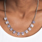 Tabloid Treasure - Purple Necklace