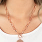 Tag Out Copper Necklace