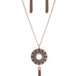 Tai Chi Tassel - Copper Necklace