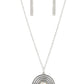 Targeted Tranquility - White Necklace