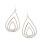 Tastefully Twisty - Silver Earring