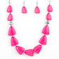 Tenaciously Tangy - Pink Necklace