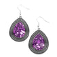 Terrazzo Tundra - Purple Earring