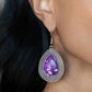 Terrazzo Tundra - Purple Earring