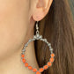Thai Treasures Orange Earring