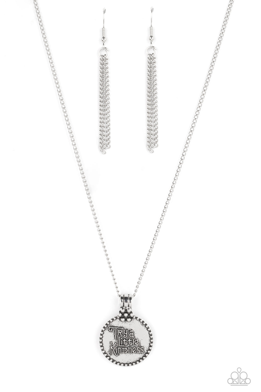 The KIND Side - Silver  Necklace