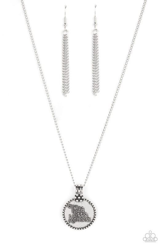 The KIND Side - Silver  Necklace