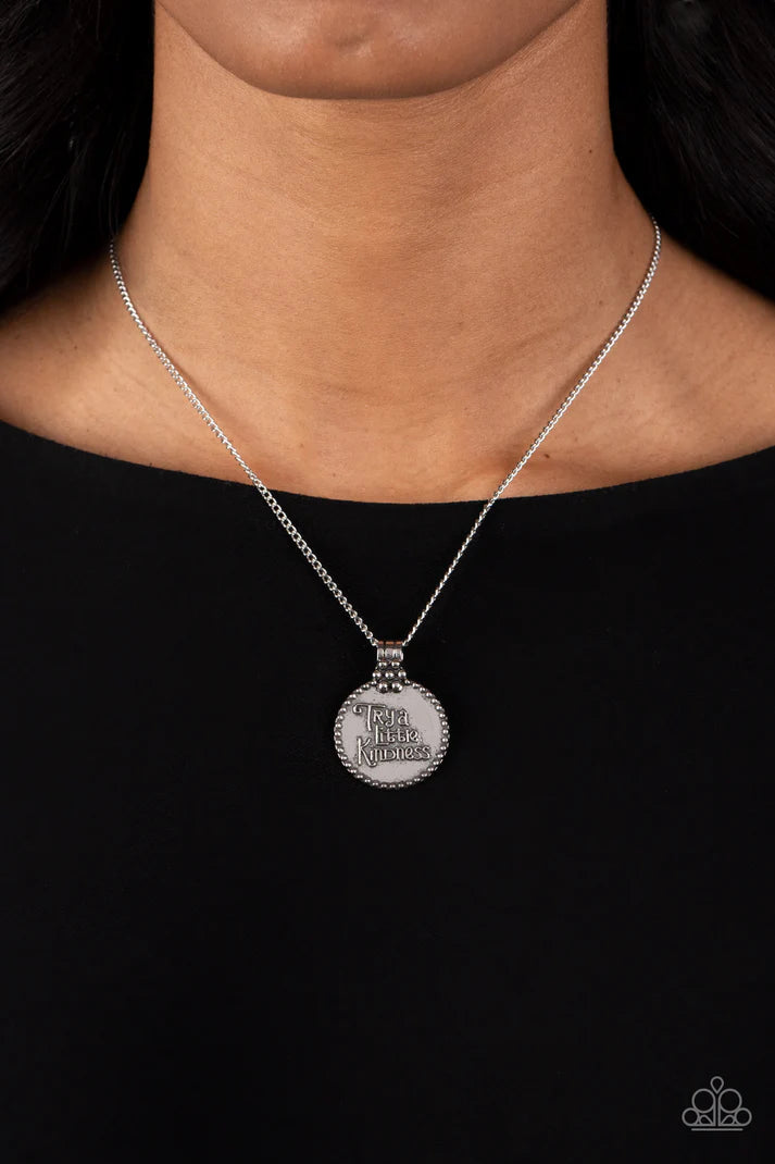 The KIND Side - Silver  Necklace