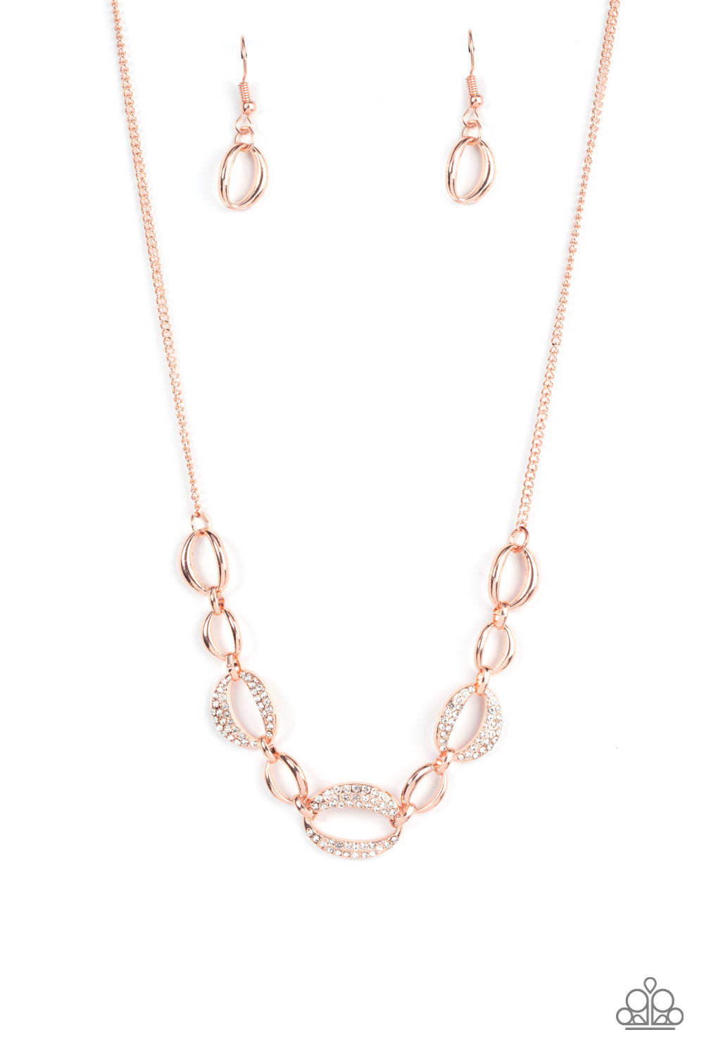 The Only Game in Town Rose Gold Necklace