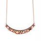 The Only SMOKE-SHOW in Town - Copper Necklace
