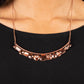 The Only SMOKE-SHOW in Town - Copper Necklace