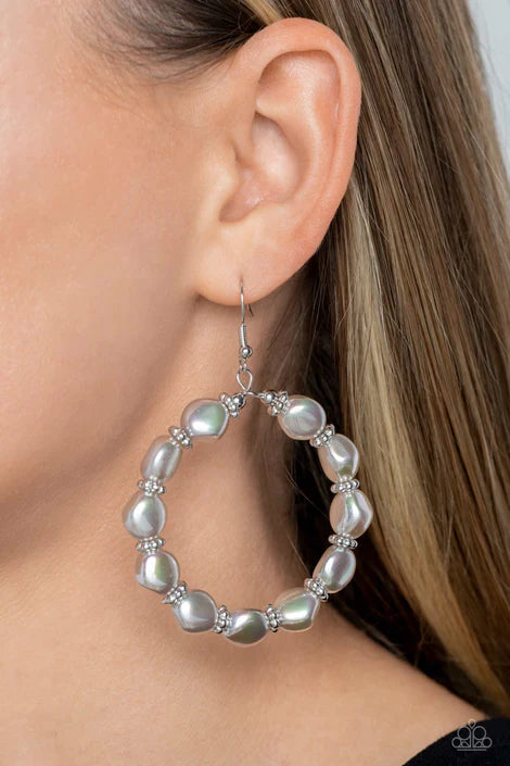 The PEARL Next Door - Silver Earring