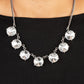 The SHOWCASE Must Go On - White Necklace