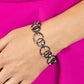 The Universe Revolves around Me - Gun Metal Bracelet