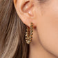 The Way You Make Me WHEEL - Gold Earring