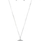 There She GLOWS Silver Necklace