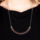 Throwing SHADES - Brown Necklace