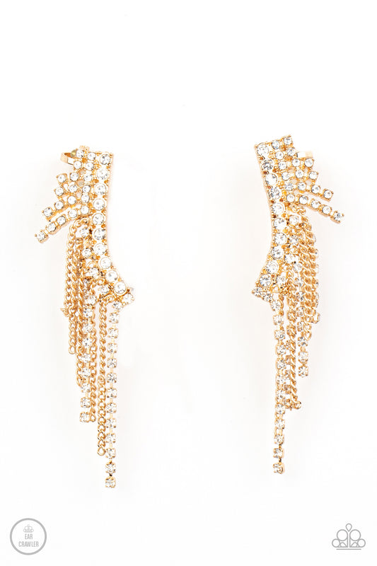 Thunderstruck Sparkle - Gold Earring