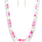 Tidal Trendsetter - Pink Necklace