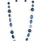 Timelessly Tailored - Blue Necklace