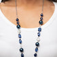 Timelessly Tailored - Blue Necklace