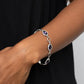 Timelessly Teary - Purple Bracelet