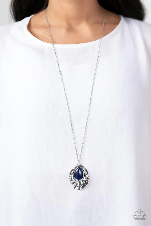 Titanic Trinket - Blue Necklace