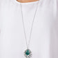 Titanic Trinket Green Necklace