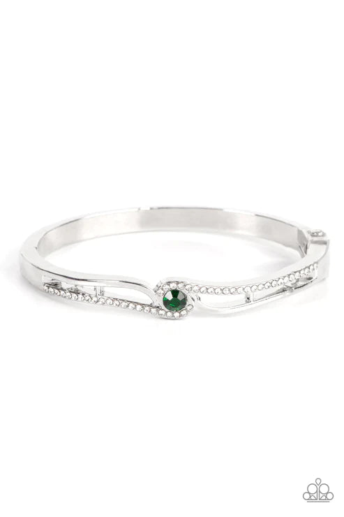 Top Shelf Shimmer Green Bracelet