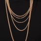 Top of the Food Chain - Gold Necklace