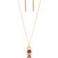 Totem Treasure Purple Necklace