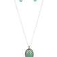 Tranquil Talisman - Green Necklace