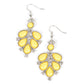 Transcendental Teardrops - Yellow Earring