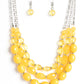 Tropical Hideaway - Yellow Necklace