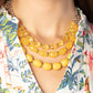 Tropical Hideaway - Yellow Necklace