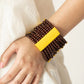 Tropical Trendsetter - Yellow Bracelet