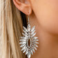 Turn up the Luxe - White Earring