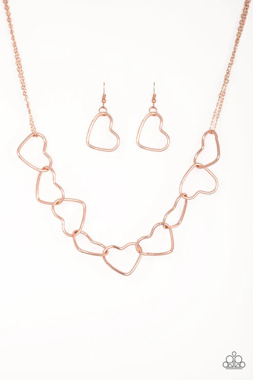 Unbreak My Heart - Rose Gold Necklace