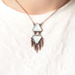 Under the FRINGE - Copper Necklace