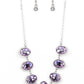 Unleash Your Sparkle - Purple Necklace