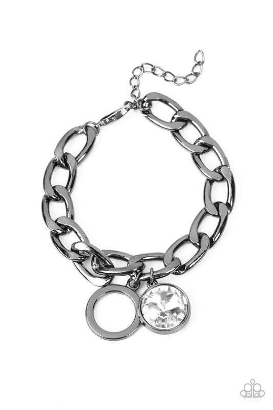 Unyielding Roar - Gun Metal Bracelet