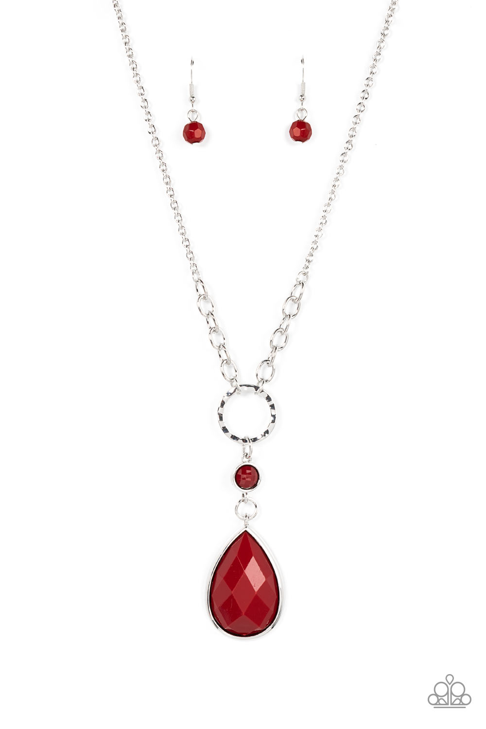 Valley Girl Glamour - Red Necklace